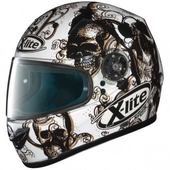 Casque Integral X-lite X-602 Poisson N Com Metal White Black 30